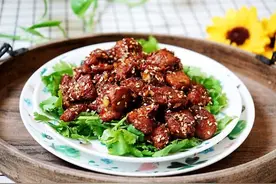 没烤箱怎么做羊肉串？这道食谱解决大问题，喷香孜然羊肉粒值得学图片