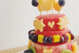 Handemade创意蛋糕，有趣的水果蛋糕，低脂哦图片