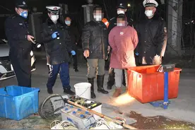 这对夫妻胆太大！用电捕鱼24公斤被刑拘，系崇明今年首起图片