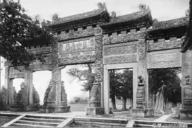 晚清时期山东老照片：大明湖、太庙、南天门图片
