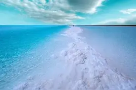 青海的马尔代夫——东台吉乃尔湖和西台吉乃尔湖，你打卡了吗图片