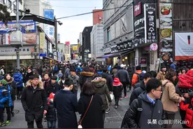 韩国首都街头实拍，杂乱而市井，你觉得发达吗？图片