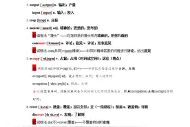 高中英语很简单，从高一到高三无非就这3500词，六大巧记单词方法图片