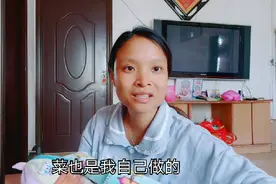 农村宝妈月子第8天，自己带娃做饭，当妈的吃个饭真不容易视频封面