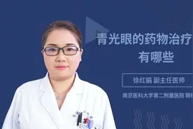 青光眼的药物治疗方法有哪些视频封面