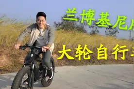 超粗大轮自行车！号称自行车里的兰博基尼，上路性能杠杠滴！视频封面