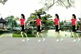 青春广场舞《潇洒的走》零基础入门22步弹跳曳步舞简单易学又动感