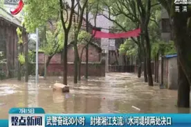 湖南：武警奋战30小时 封堵湘江支流洣水河堤坝两处决口视频封面