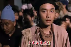 张学友年轻的时候声音比现在浑厚，唱这首歌特别配倩女幽魂的电影视频封面