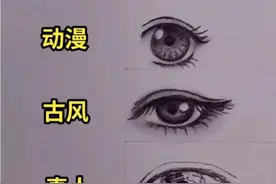 教你如何画4种眼睛教程。视频封面