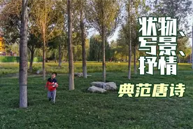 状物、写景、抒情的典范唐诗，不得不佩服谪仙人的想象力视频封面