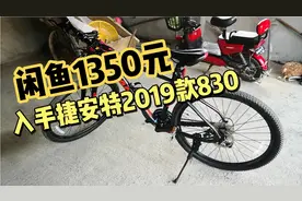 闲鱼1350元入手95新，捷安特2019款捷安特830视频封面