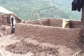 农村修建土房子，原来是用的这样的方法，其实很简单视频封面
