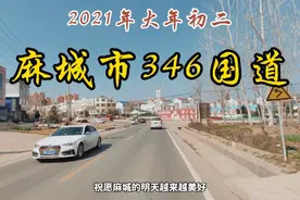 湖北麻城市346国道，路旁有二甲医院、集散中心，可通往准5A景区视频封面