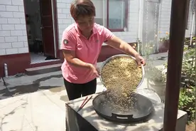 西瓜酱怎么做好吃，第一步煮黄豆最关键，看四婶把黄豆煮几成熟视频封面