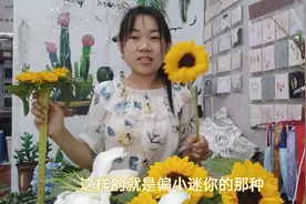 中午遇顾客来店看花，要一款看望病人的大花束，效果超棒清新明亮视频封面