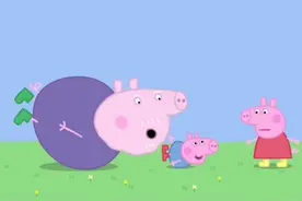 小猪佩奇:蝴蝶太美了，难怪佩奇和乔治争抢着要做蝴蝶！视频封面