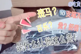 开箱：网购两大品牌笔：斑马、百乐，付款时惊呆了，怎么这么贵！