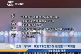 江苏“专转本”政策改革方案公布 新方案2022年实施视频封面