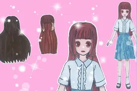 手工纸娃娃玩具：给纸娃娃做简单的发型，做法简单易学