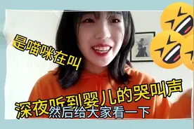 『深夜叫声』深夜一直听到有婴儿的哭声，最后发现是两只喵咪在叫视频封面