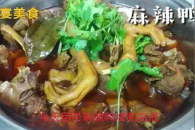 烧鸭子不要先加水了，增加2步，麻辣鲜香没有腥味，烧鸡烧鹅通用视频封面