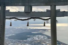 天空之鳥居⛩️。日本香川県，高屋神社。视频封面