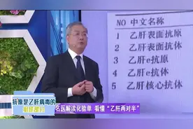 名医解读化验单，看懂“乙肝两对半”，再不用求医生帮你解释了视频封面