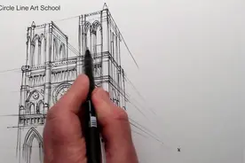 为什么牛人这么快就画出建筑？原来一开始就有方法！这招必须学！视频封面