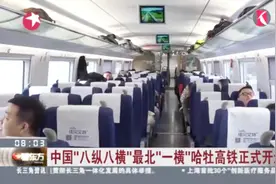 中国“八纵八横”最北“一横”哈牡高铁正式开通视频封面