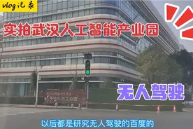 实拍大武汉人工智能产业园，无人驾驶的研究中心，地处黄金地段视频封面