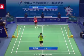 经典回顾，2017全运会，首次参赛的陈雨菲战胜王适娴夺冠视频封面