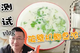 测试破壁机性能，制作鲫鱼汤，真如电视购物所说吗？结果令人意外视频封面