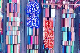 航拍武汉亿吨级大港——阳逻港，刘强东投70亿建京东华中物流基地视频封面