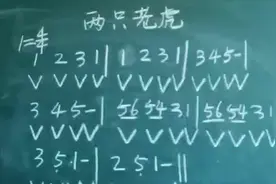 简谱速成《两只老虎》视频封面