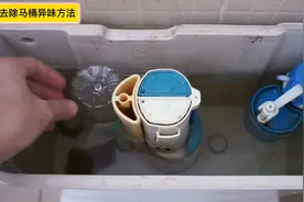 马桶水箱里放入一个塑料瓶，轻松解决马桶发黄、发臭，效果太棒了视频封面