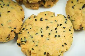 面点师教你在家做桃酥饼，详细的油和面比例，桃酥不油腻酥掉渣