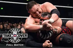 WWE NXT伦敦接管赛：芬巴洛尔幻化成恶魔王子形态对战萨摩亚乔视频封面