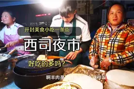 开封最火爆的西司夜市，特色美食太多了，一次吃到撑视频封面