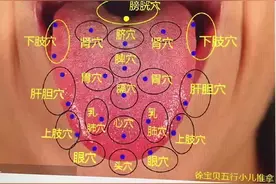 徐宝贝独家舌诊全息图分享