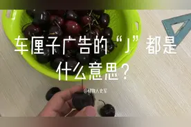 车厘子广告的J都是什么意思视频封面