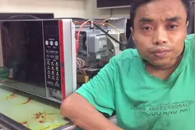 美的微波炉门开关不灵活怎么解决视频封面
