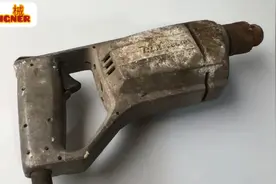 一把旧的日本牧田手电钻，简单修复后还能正常使用，质量真好！！视频封面