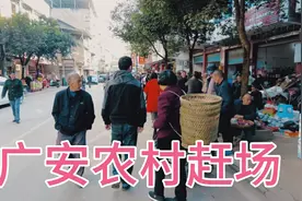 四川广安:龙台镇农村赶场，和你的家乡一样吗？视频封面