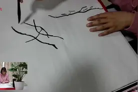 晓墨国画：齐白石的祖国颂第一部分视频封面