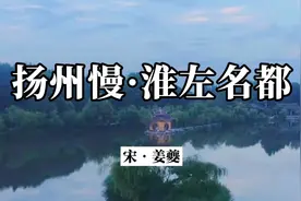 《扬州慢·淮左名都》原文加赏析：桥边红色芍药花为谁生长开放呢视频封面