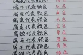 十二生肖分别代表12种颜色视频封面