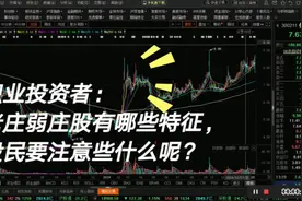 职业投资者告诉你：老庄弱庄股有何特征？股民应该注意些什么呢？视频封面