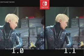 德军总部新血脉 SWITCH平台 版本1.0 VS 1.1 画面对比！视频封面