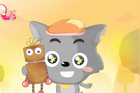 小时候的灰太狼，没有刀疤和胡子，原来这么可爱视频封面